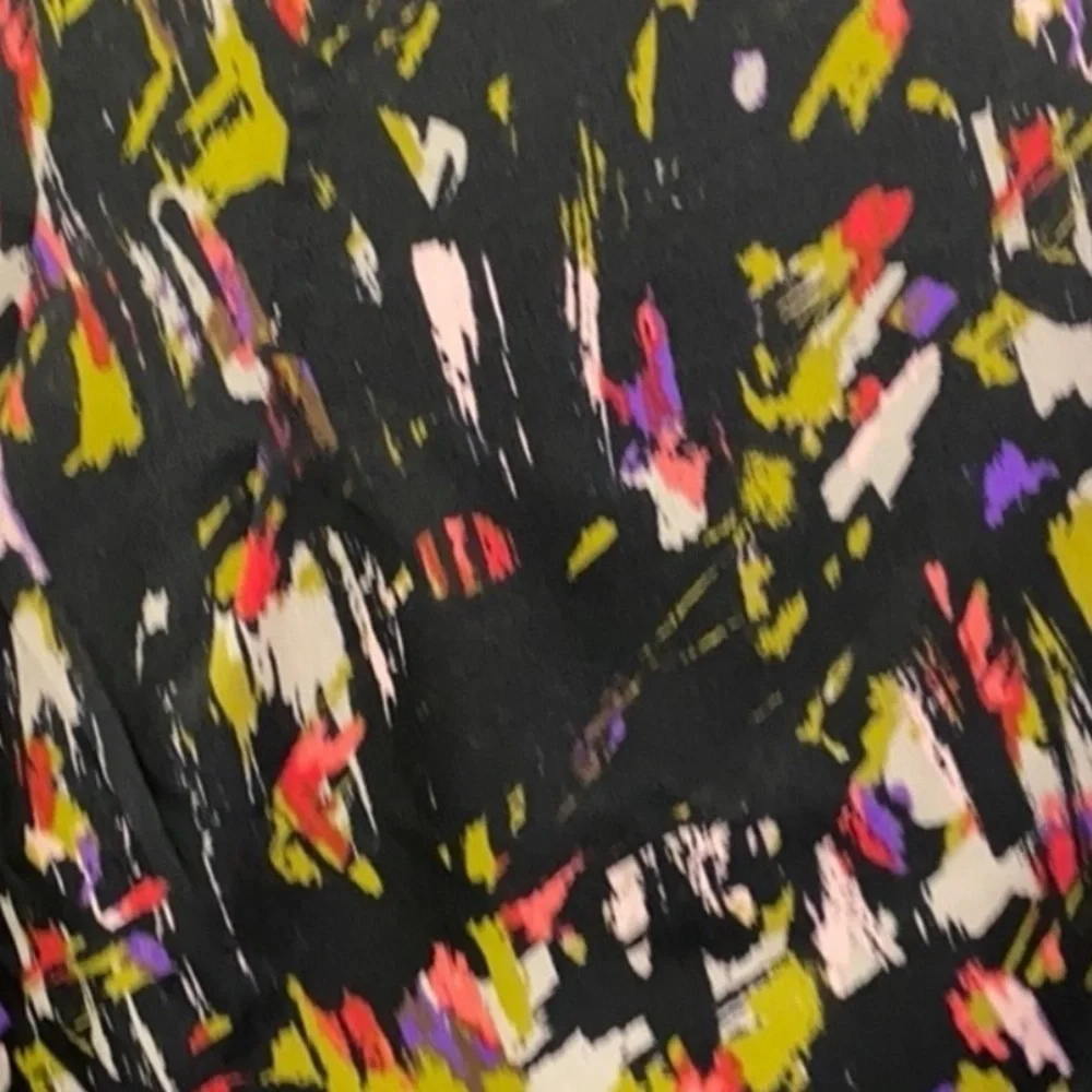 Lane Bryant Paint Splatter Skirt